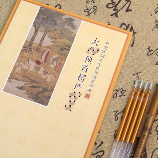 中国传统文化经典临摹字帖 :楞严 经文静心修临摹字帖 商品图2