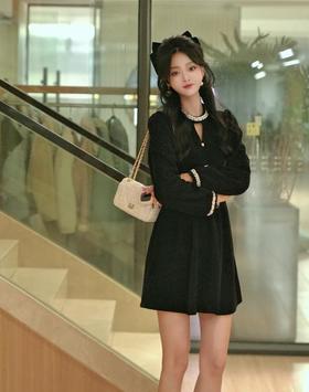 冬季针织连衣裙~