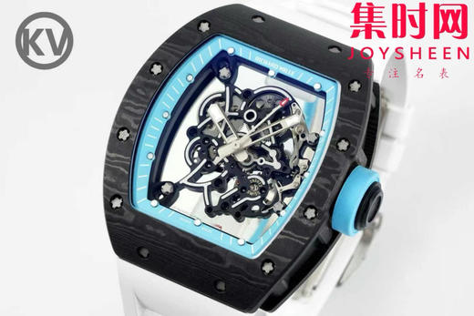 王者归来！KV理查德米勒RM55 RM055碳纤维系列 镂空男士腕表 商品图2