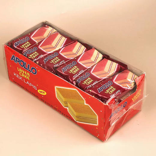 阿波罗双层夹心蛋糕原味432g 商品图0
