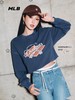 高颜值复古卫衣，内里加厚加绒。胶片感胸口印花圆领外套C111668 商品缩略图6