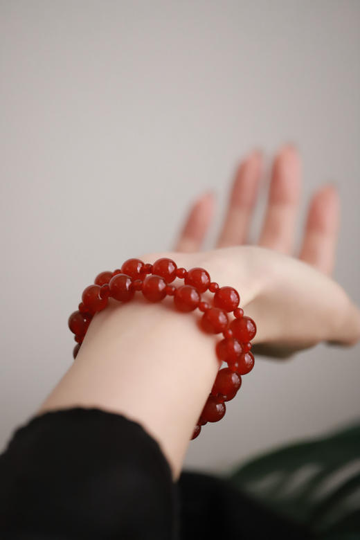 赵露丝同款 红玛瑙叠戴手串 商品图6