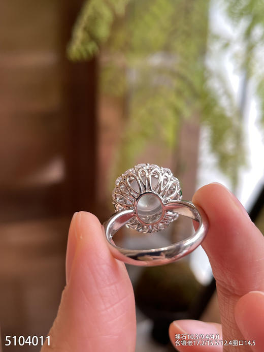 5104011，蛋面戒指。具体价格微信咨询 商品图5