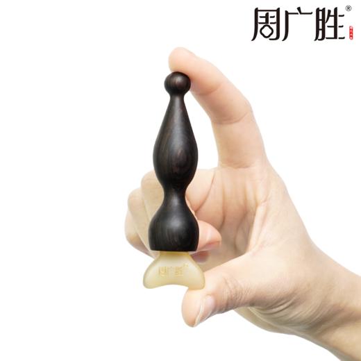 天然紫光檀小蛮腰点穴拨筋美容按摩板女士专用面部美容送亲友礼品 商品图2