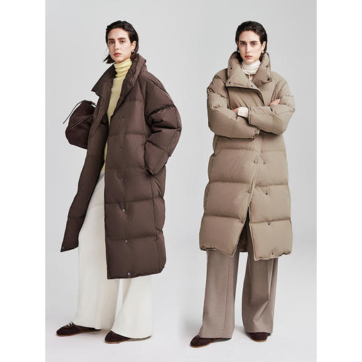 棉仓366615039-超长款羽绒服 商品图4