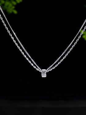 子佩集S925银【素娅】套链【YL-5618】纯银项链2503