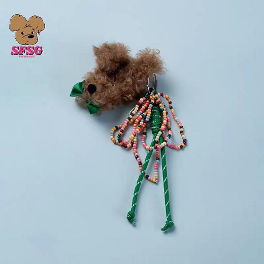 4楼Eubelle欧蓓 【明星同款】SFSG潦草小狗串珠系列宠物相框 春夏彩色小狗钥匙扣挂件配饰 活动价：159-179元 商品图2