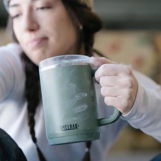 驼峰 抿嘴式 防漏双层不锈钢马克杯(CamelBak Thrive Mug)25年新款 商品图3