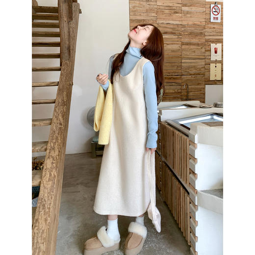 <曾小咸推荐>3.14现货秒杀 ！微信超特价！韩系纯色半高领打底衫  日常119.99 立减60 秒杀59.99！！ 商品图4