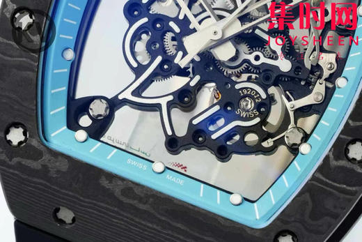 王者归来！KV理查德米勒RM55 RM055碳纤维系列 镂空男士腕表 商品图4