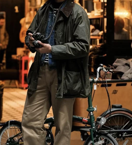 Barbuour 日版油蜡防雨夹克式风衣。自己备注号码 商品图8