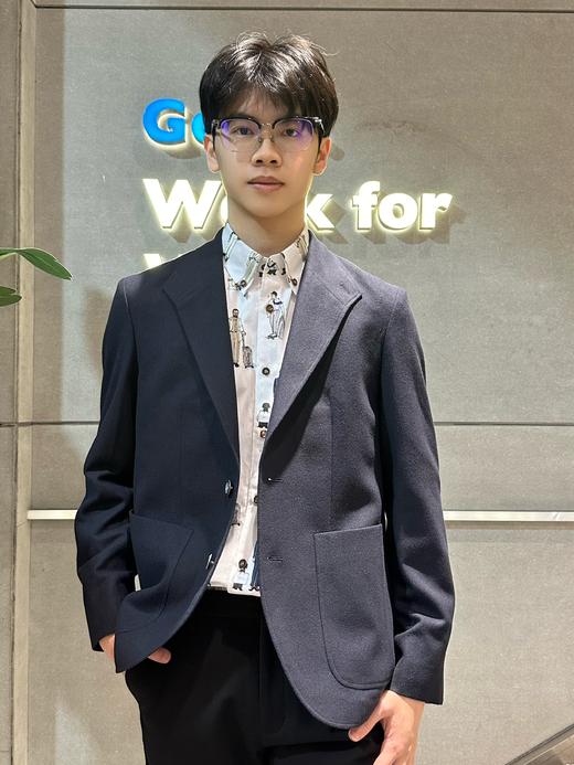 G2000男装FW25商场新款【可机洗】舒适剪裁休闲西装58119768 商品图2