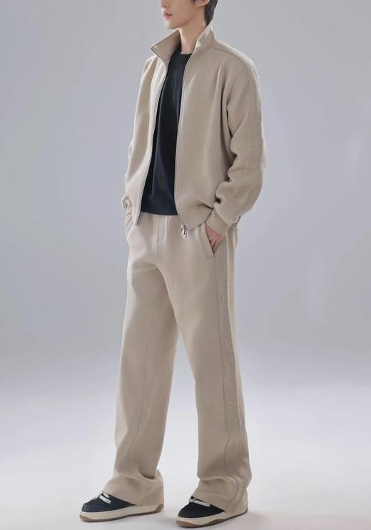 男款暗纹休闲外套 可配套装zh010 商品图3