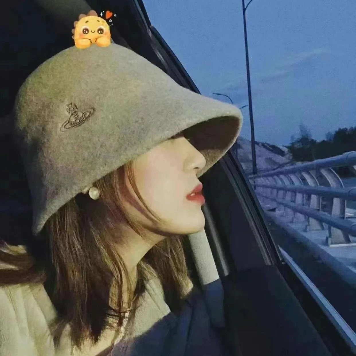 一店k （1oo%羊毛！）西太后✨渔夫帽真的炸了！！超级显脸小 秋冬氛围感好绝