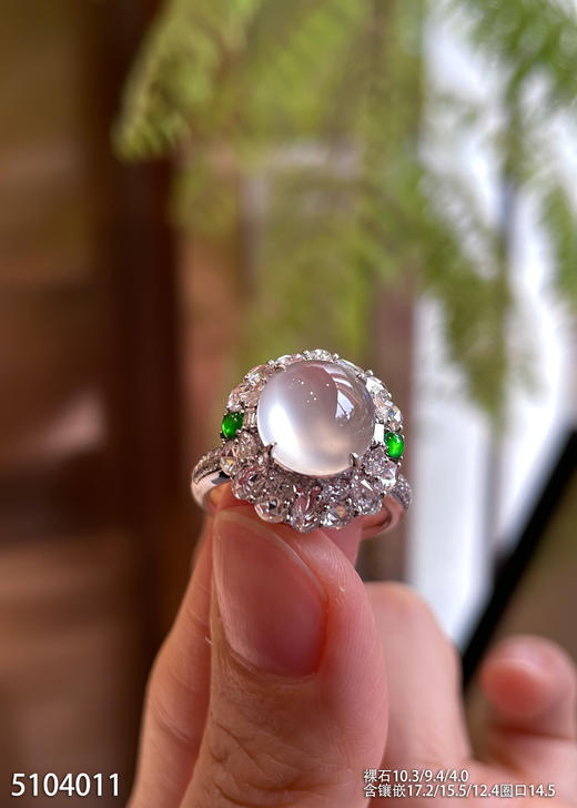 5104011，蛋面戒指。具体价格微信咨询 商品图3