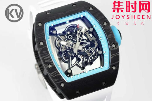 王者归来！KV理查德米勒RM55 RM055碳纤维系列 镂空男士腕表 商品图1