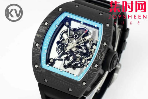 王者归来！KV理查德米勒RM55 RM055碳纤维系列 镂空男士腕表 商品图2