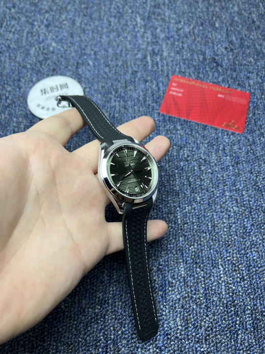 欧米茄VS海马150米系列 柚木绿 6点位日历 Aqua Terra 150米腕表 8900一体机 男士腕表 表径41mm 商品图2