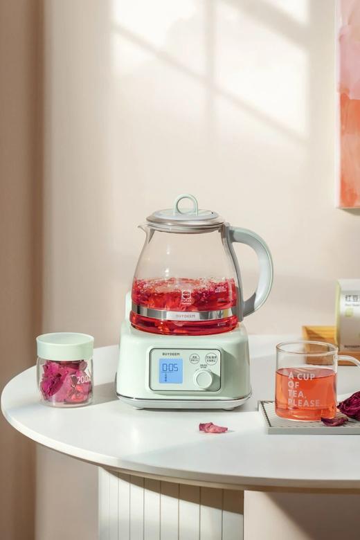 Buydeem/北鼎 全玻璃养生壶家用多功能办公室煮茶器烧水壶FK571 商品图7