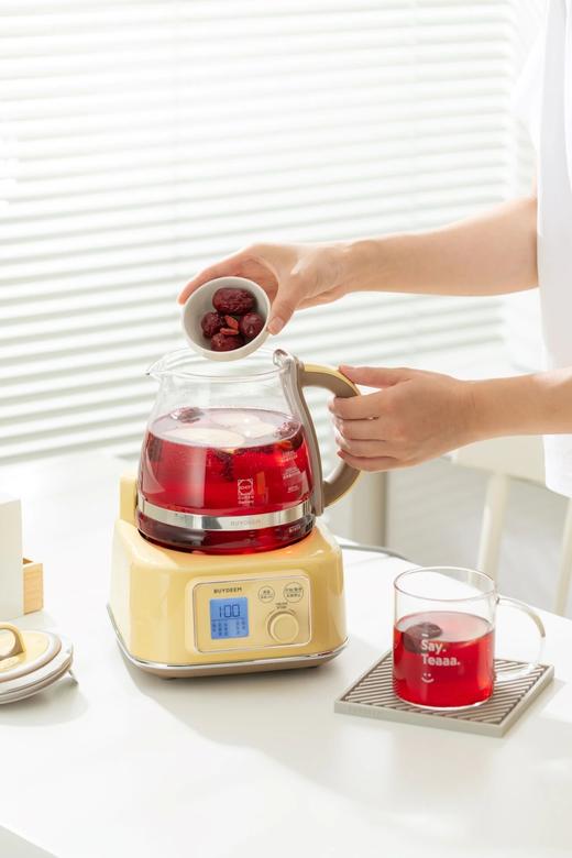 Buydeem/北鼎 全玻璃养生壶家用多功能办公室煮茶器烧水壶FK571 商品图11