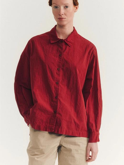 Casey Casey纸棉番茄红衬衣 商品图9