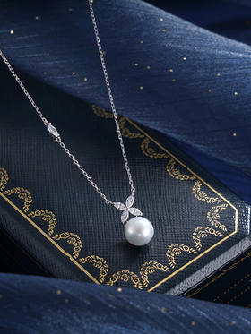 子佩集S925银珍珠套链【YL-5910】纯银项链2503