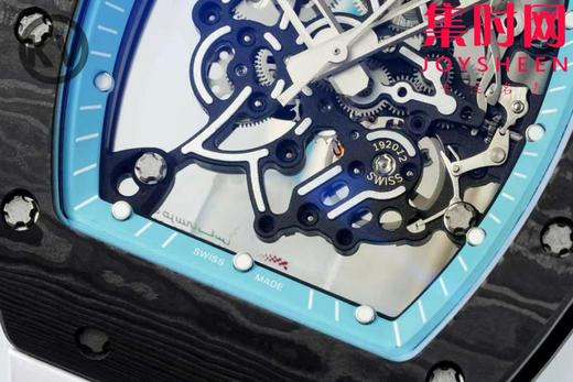 王者归来！KV理查德米勒RM55 RM055碳纤维系列 镂空男士腕表 商品图4