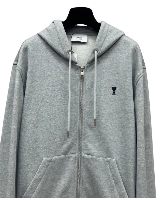 中性款刺绣连帽卫衣外套hu 商品图2