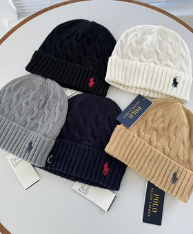 拉夫羊毛针织帽 5️⃣色！