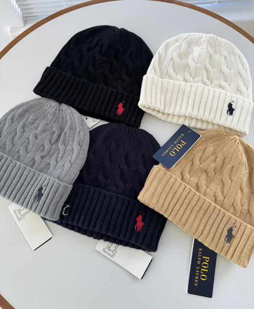 拉夫羊毛针织帽 5️⃣色！ 商品图0