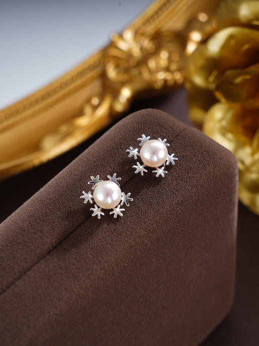 子佩集S925银珍珠耳钉【XXEH089】纯银2503 商品图0