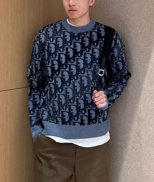 男款提花针织毛衣la010 商品图3