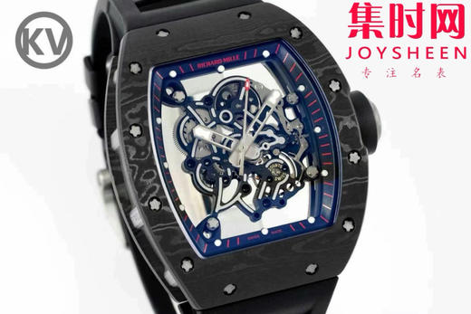 王者归来！KV理查德米勒RM55 RM055碳纤维系列 镂空男士腕表 商品图1