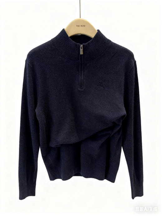 是bbr的半拉链针织毛衣！ 灰色 蓝色 黑色 商品图4