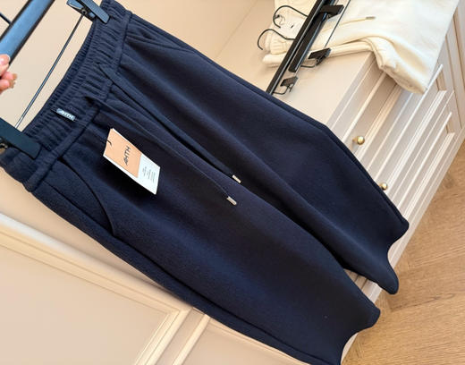 福利价浮雕雪花绒加厚保暖阔腿裤 商品图10