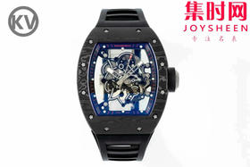 王者归来！KV理查德米勒RM55 RM055碳纤维系列 镂空男士腕表
