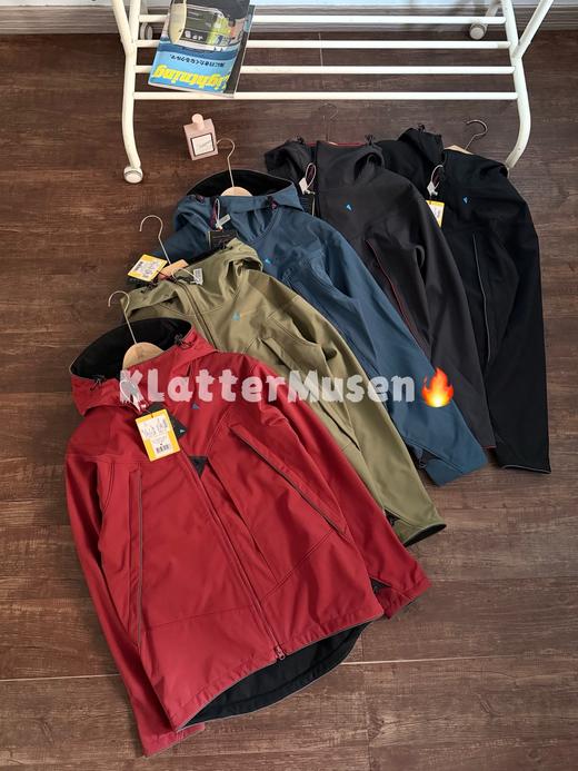 攀山鼠秋冬菲尔纳男女户外滑雪防风雪软壳外套 商品图5