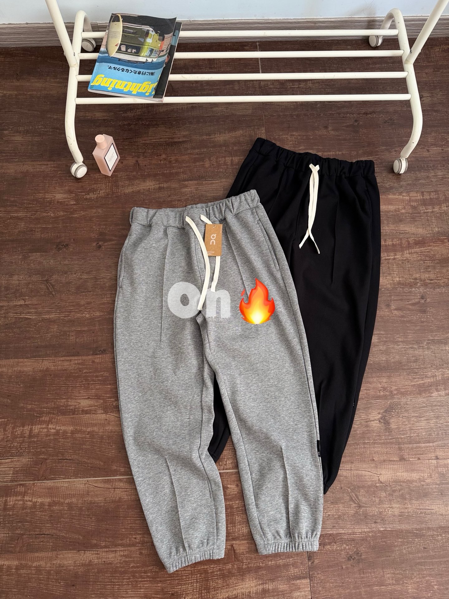 On昂跑 Club Pants 男款经典运动风柔软亲肤休闲长裤