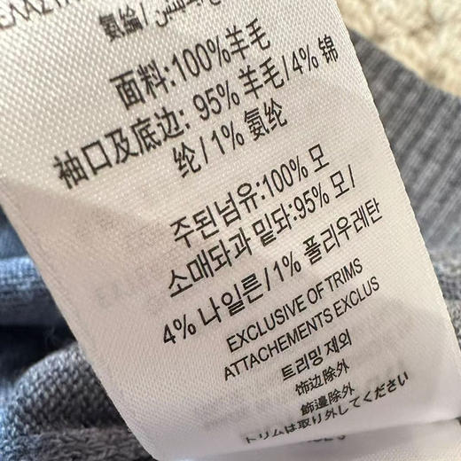 是bbr的半拉链针织毛衣！ 灰色 蓝色 黑色 商品图6