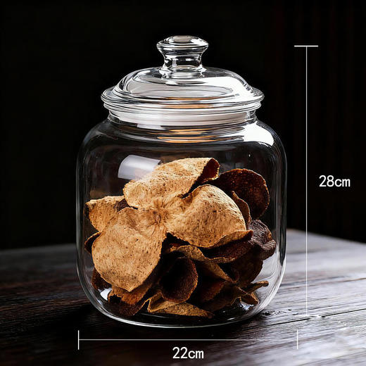 透明 加厚防碎 塑料罐 商品图1