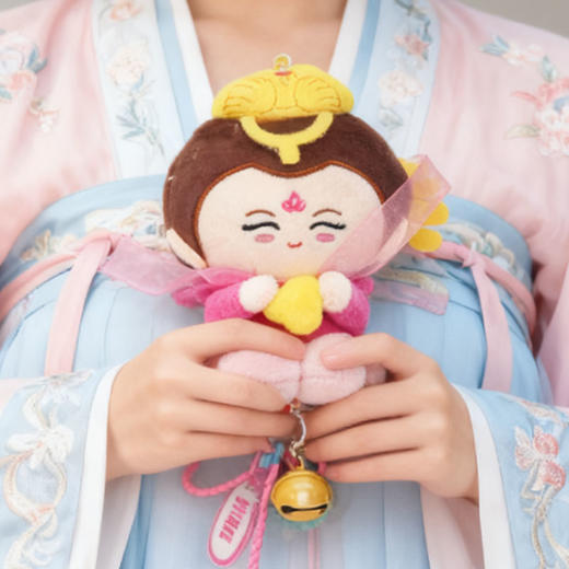 泰山文创碧霞元君公仔泰山老奶奶可爱毛绒玩具伴手礼 商品图1