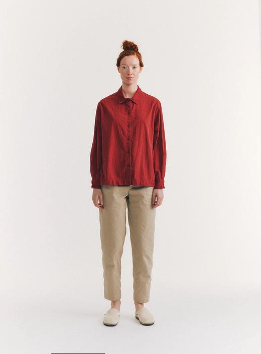 Casey Casey纸棉番茄红衬衣 商品图10