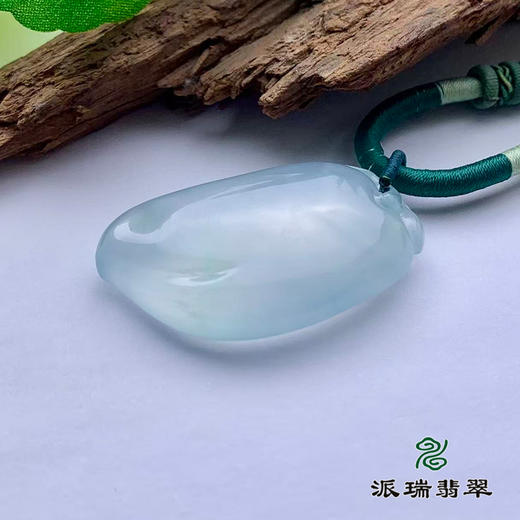 派瑞翡翠 翡翠挂件 冰种 无色 商品图3