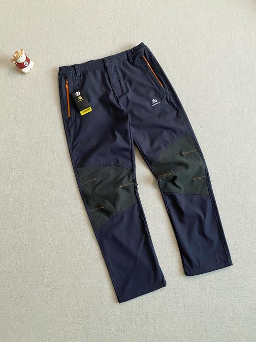 凯乐石 男子 秋冬加绒加厚 软壳冲锋长裤 商品图2