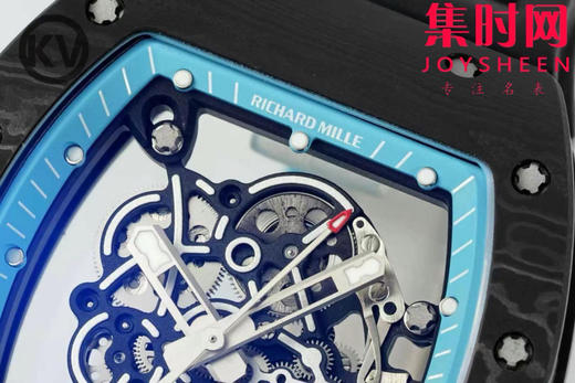 王者归来！KV理查德米勒RM55 RM055碳纤维系列 镂空男士腕表 商品图3