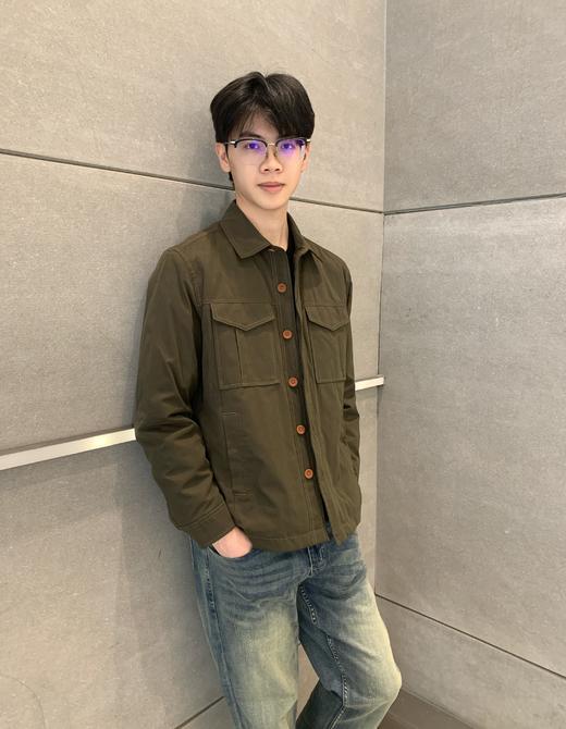 G2000男装FW25商场新款休闲剪裁夹克外套58181094 商品图6