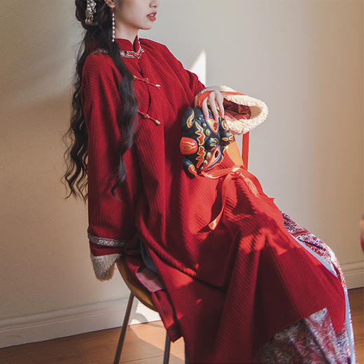裁缝学苑AH91改良国风旗袍半身裙套装纸样女装新中式连衣裙样板 商品图5