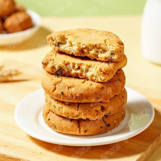 【醒粉福利22.9元/2盒】【香酥不腻口】坚果桃酥 240g（20g*12包）*2盒 商品图2