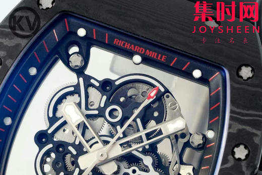 王者归来！KV理查德米勒RM55 RM055碳纤维系列 镂空男士腕表 商品图3