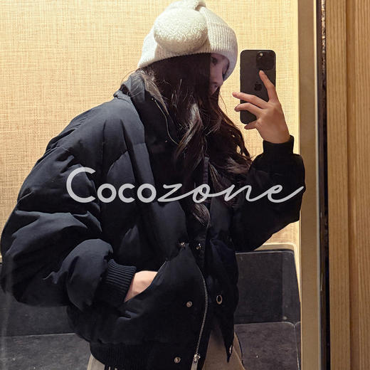 COCO ZONE 刘 一一【90鹅绒】金属扣门襟鹅绒服 CD2A2925 商品图0